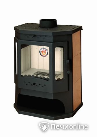 Печь-камин Бавария (Экокамин) Призматик с плитой в Урае